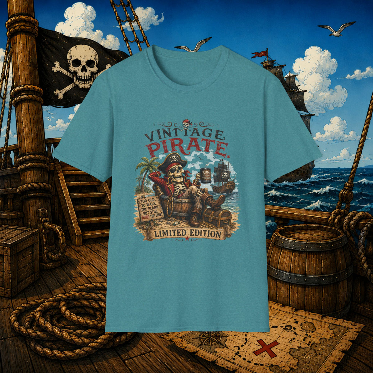Vintage Pirate Limited Edition T-Shirt