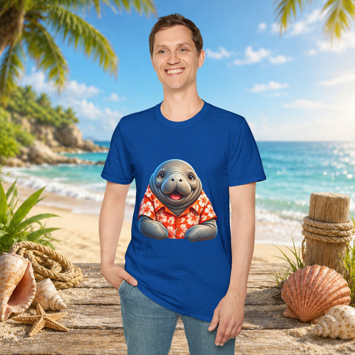 Bagel the Tropical Manatee T-Shirt