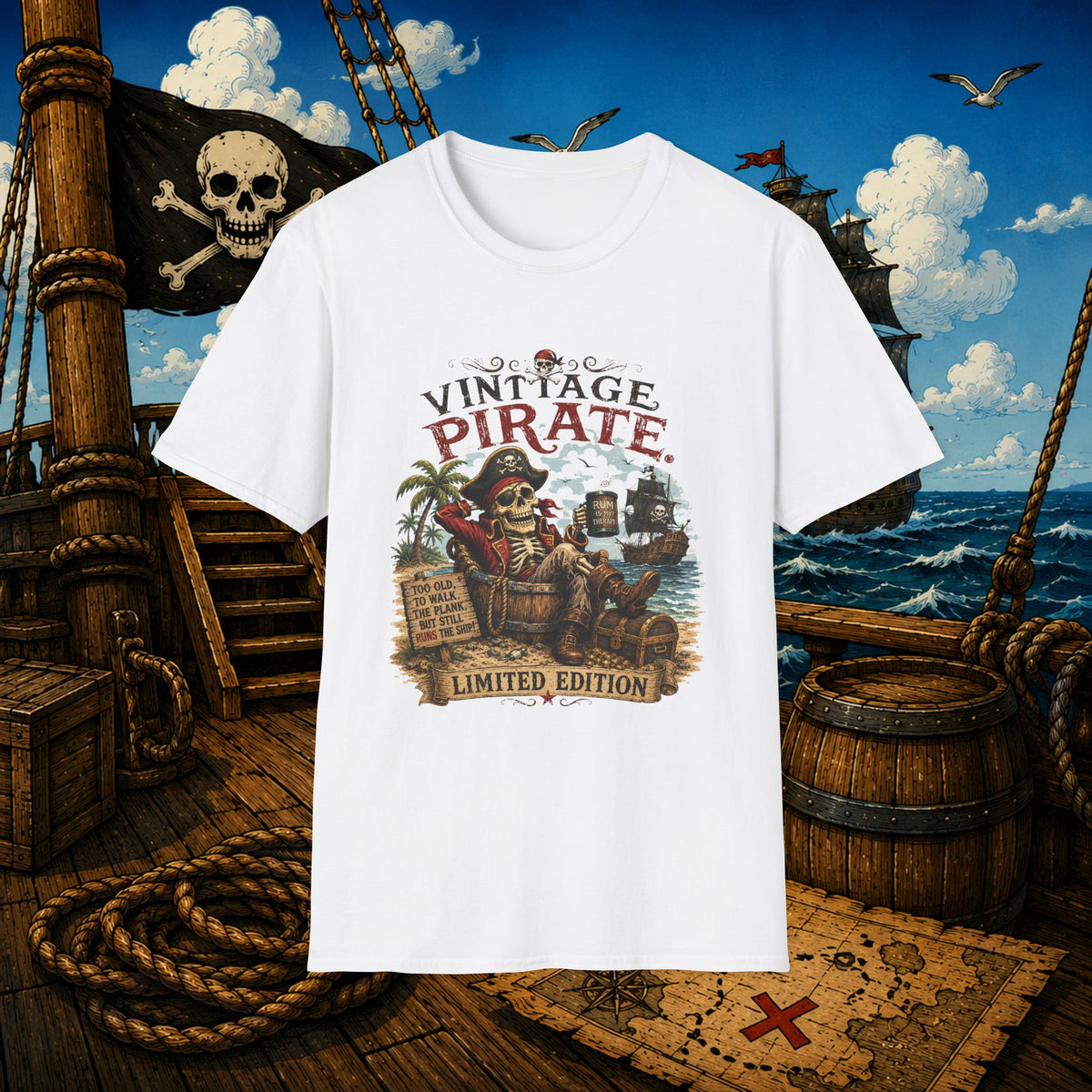 Vintage Pirate Limited Edition T-Shirt