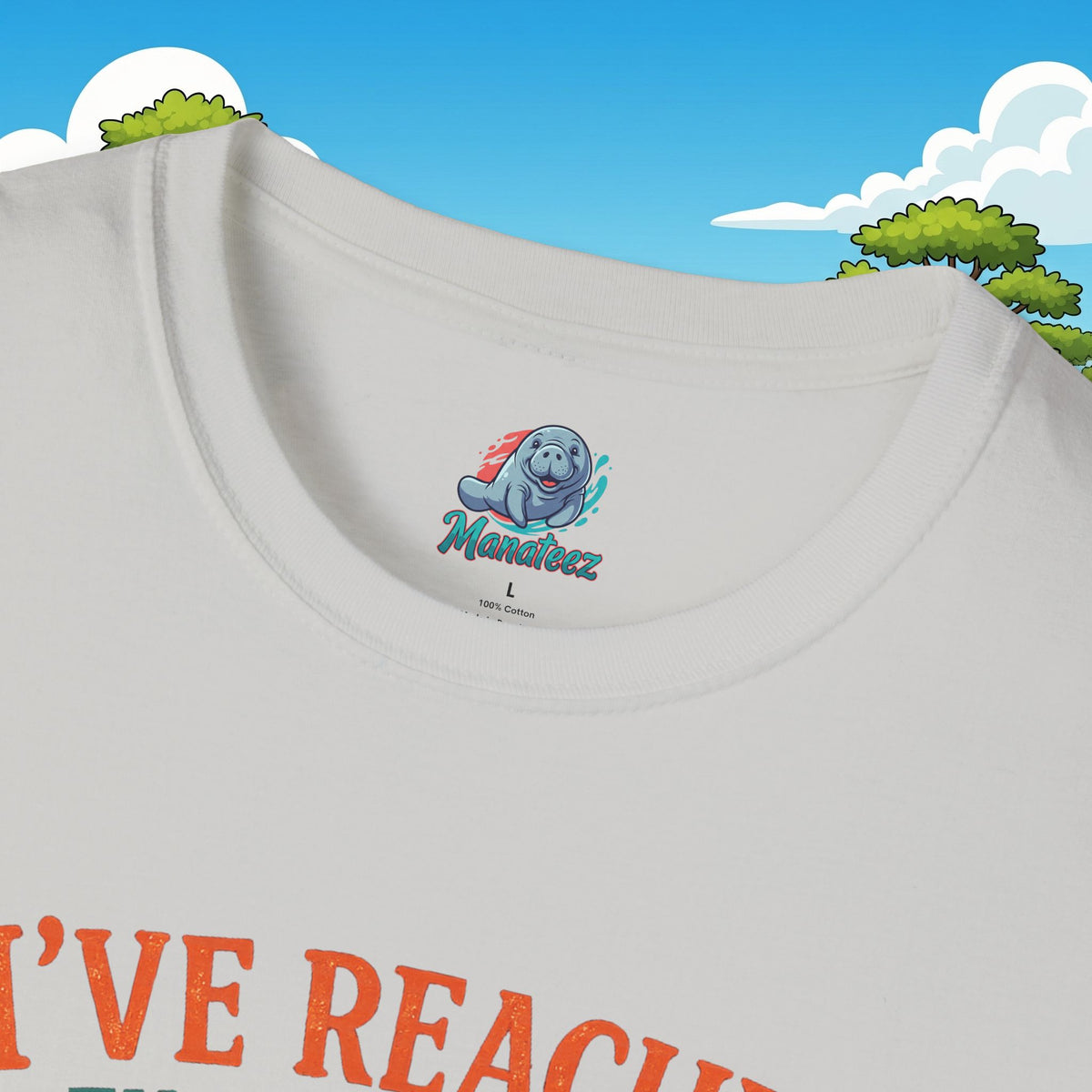 I've Reached the Age Where My Opinion Is a Public Service Shirt | Funny Manatee Tee | Senior Humor Graphic T-Shirt