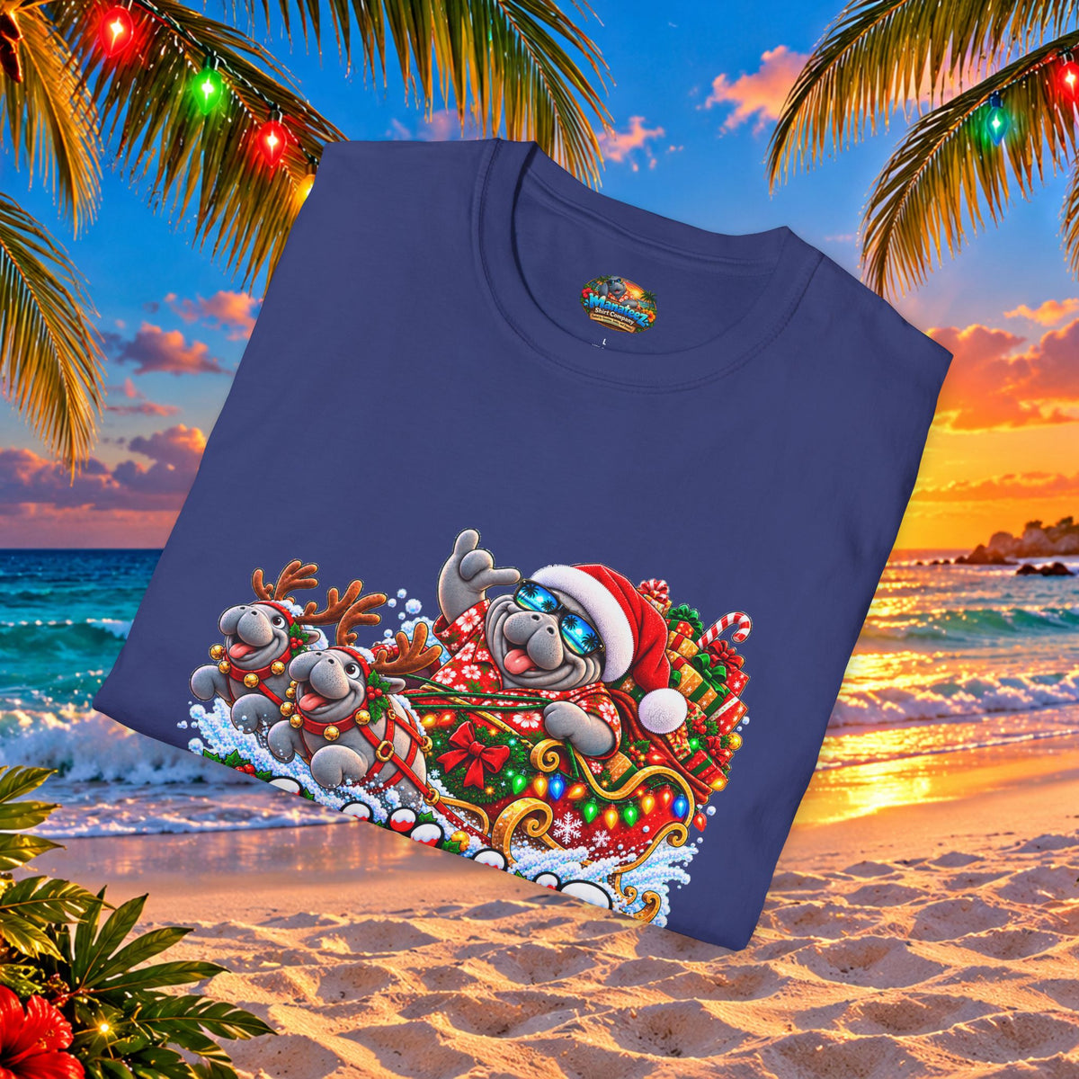Sleighin’ It Christmas Holiday T-Shirt