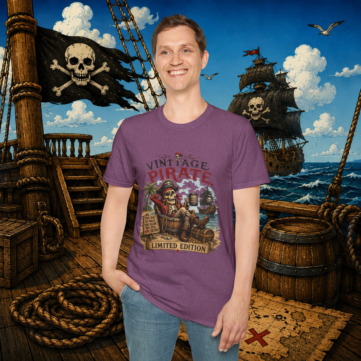 Vintage Pirate Limited Edition T-Shirt