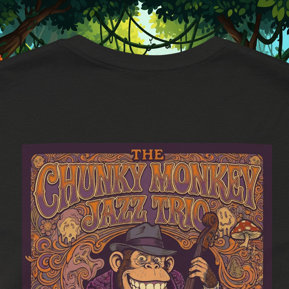 Vintage Style Fat Tony and the Chunky Monkey Trio Shirt - Retro Band Tee