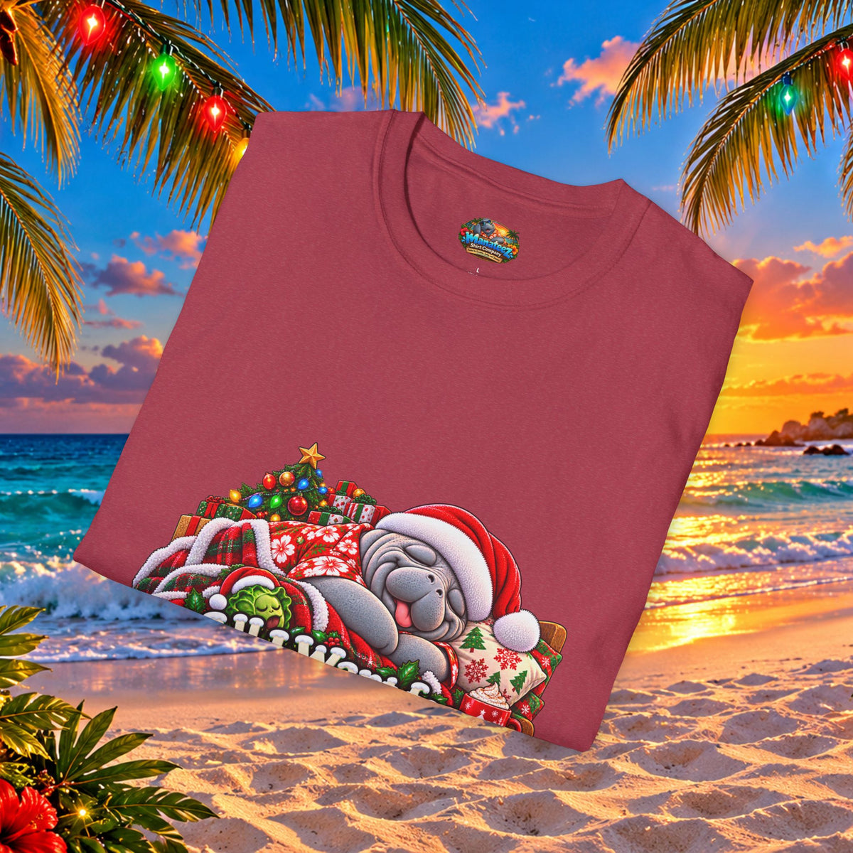All I Want for Christmas Is a Nap Christmas T-Shirt