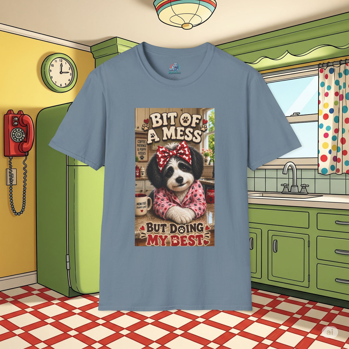 Bit of a Mess But Doing My Best Dog T-Shirt