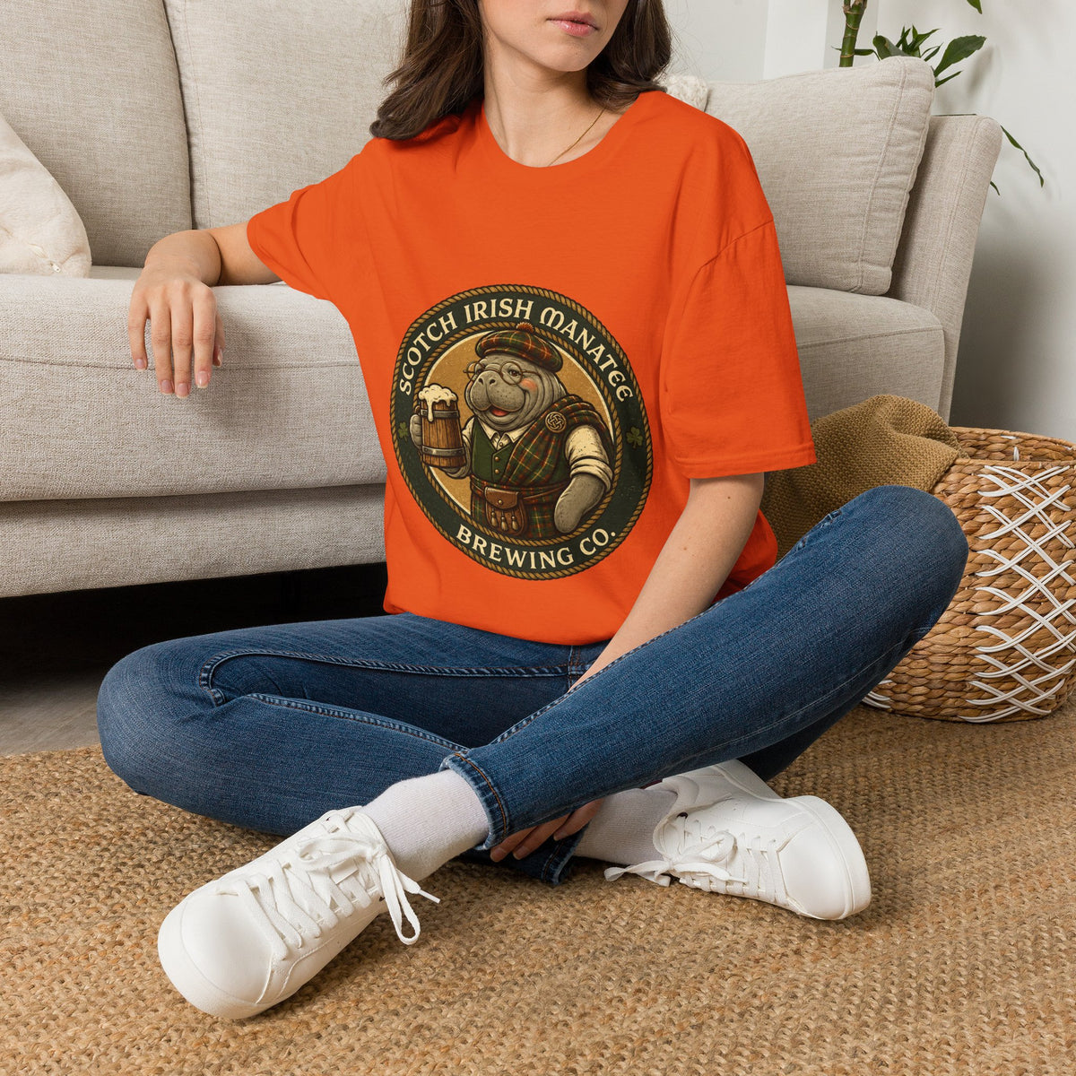 Scotch-Irish Manatee Brewing Company T-Shirt