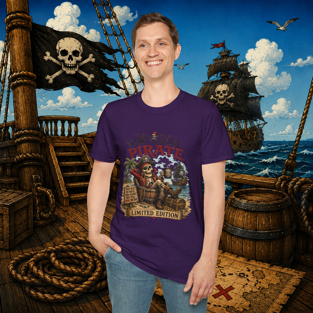 Vintage Pirate Limited Edition T-Shirt