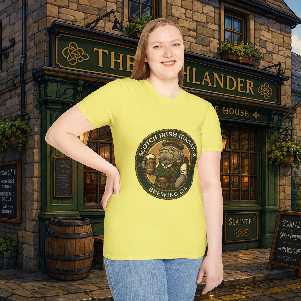 Scotch-Irish Manatee Brewing Company T-Shirt
