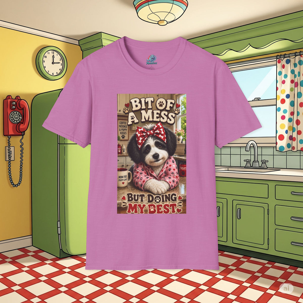 Bit of a Mess But Doing My Best Dog T-Shirt