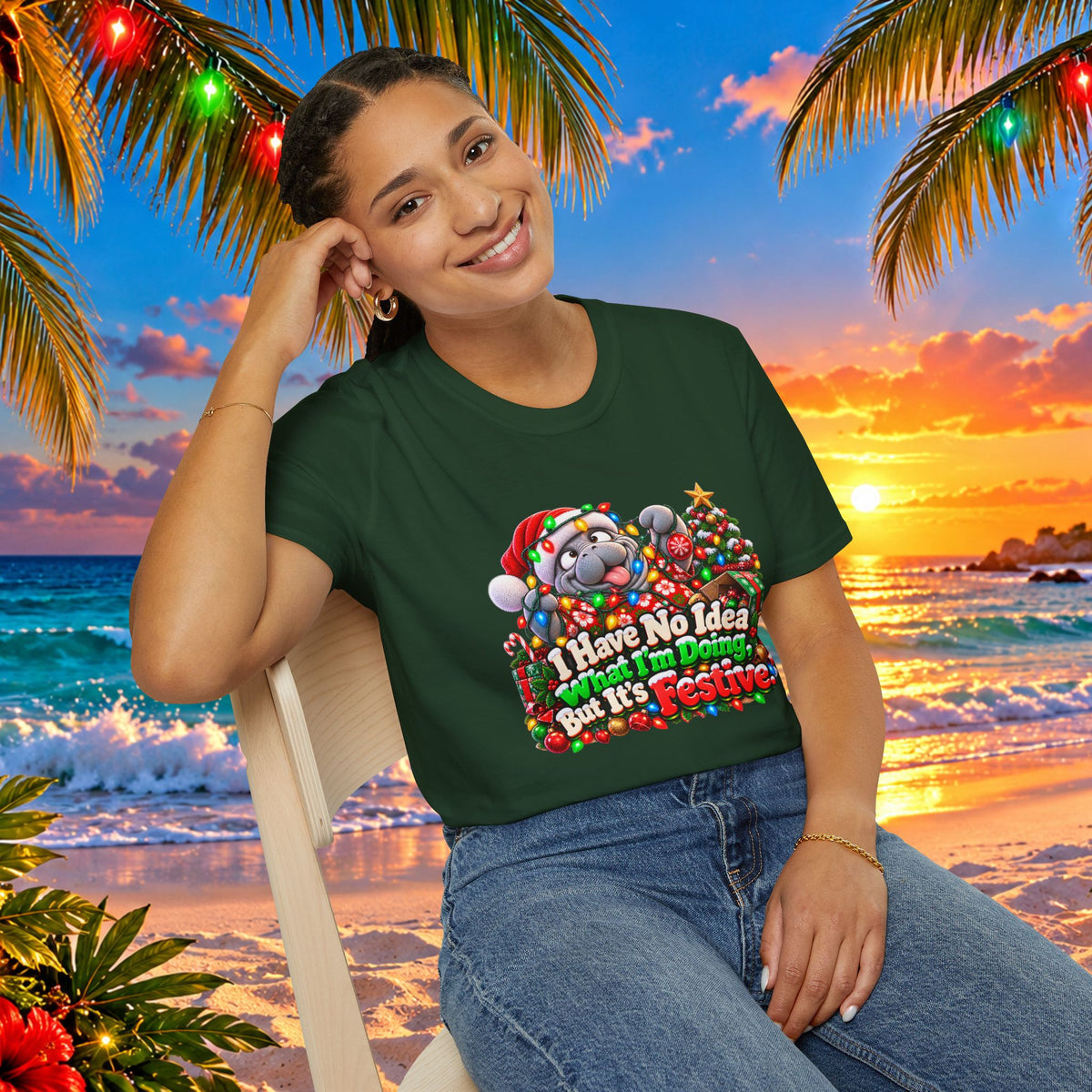 Have No Idea What I’m Doing But It’s Festive Christmas T-Shirt