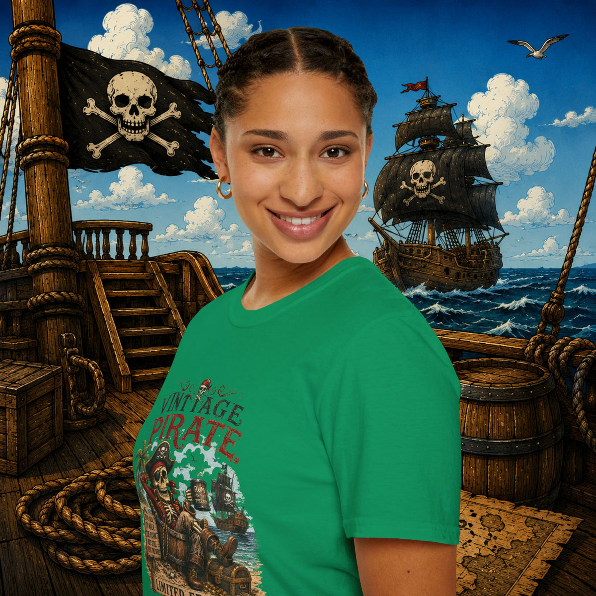 Vintage Pirate Limited Edition T-Shirt
