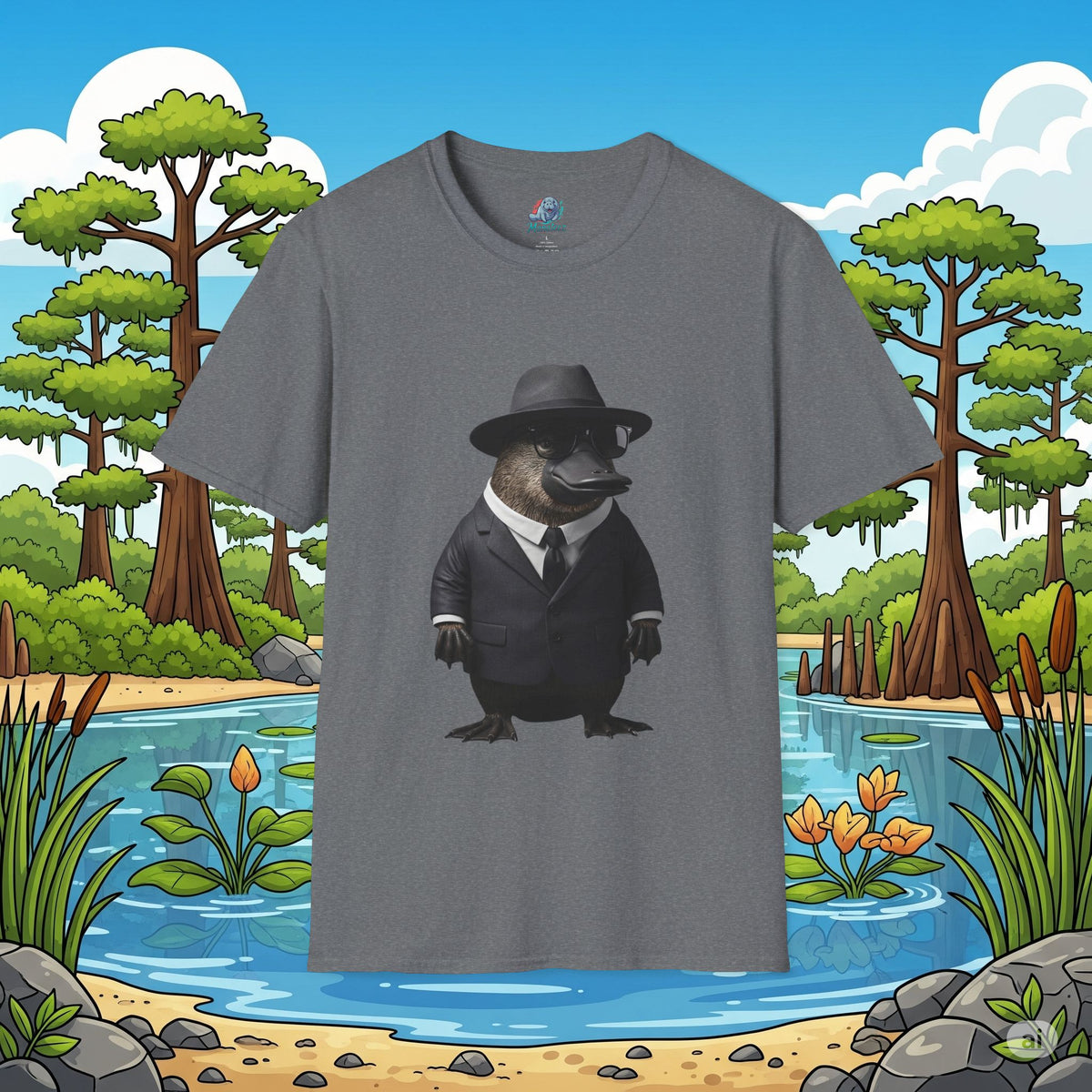Classy Platypus Softstyle T-Shirt