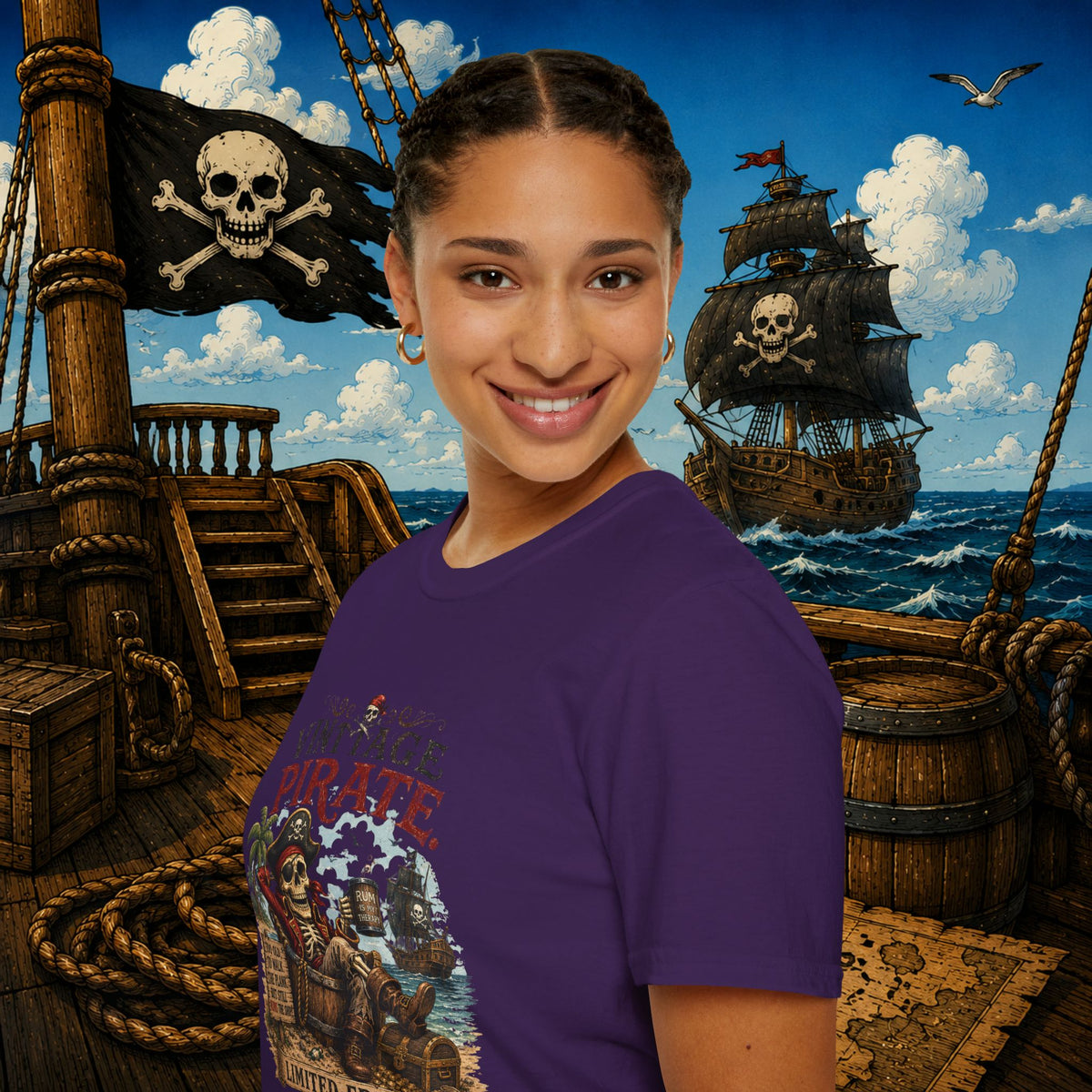 Vintage Pirate Limited Edition T-Shirt