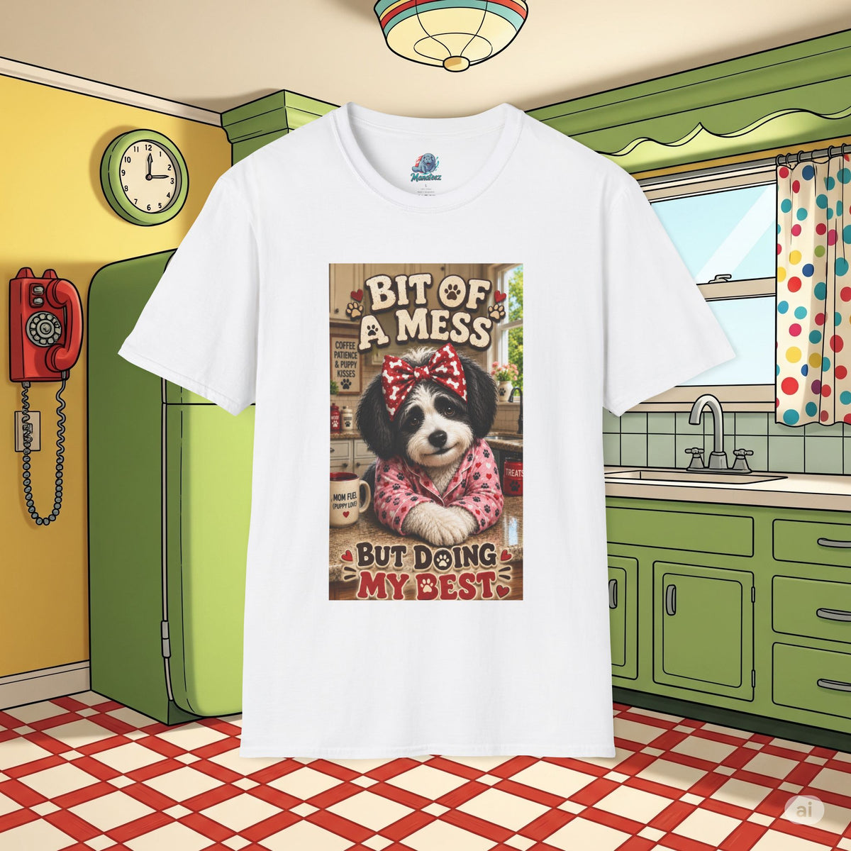 Bit of a Mess But Doing My Best Dog T-Shirt