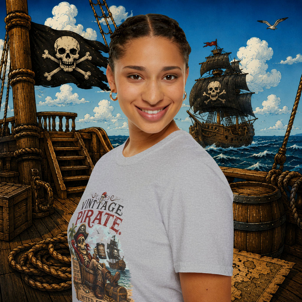 Vintage Pirate Limited Edition T-Shirt