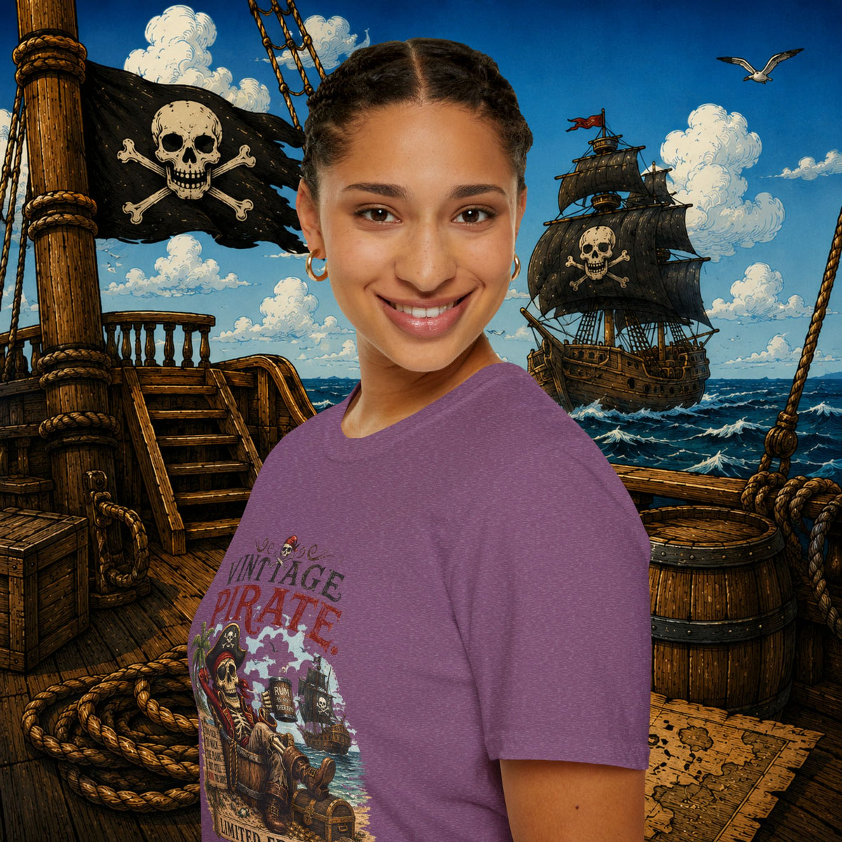 Vintage Pirate Limited Edition T-Shirt