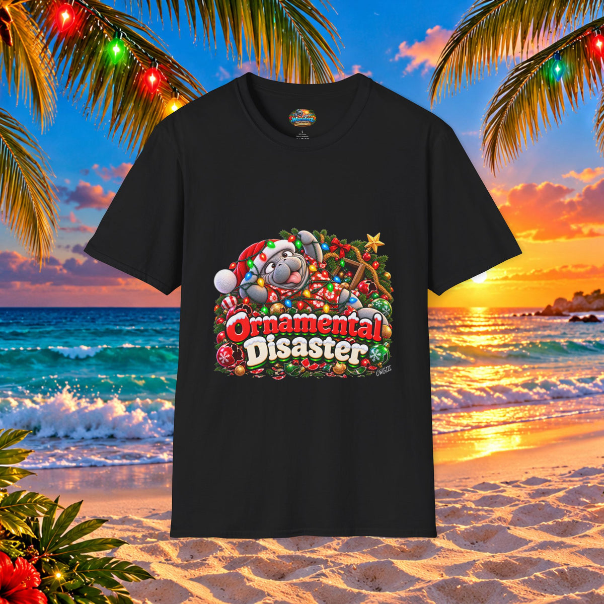 Ornamental Disaster Christmas T-Shirt