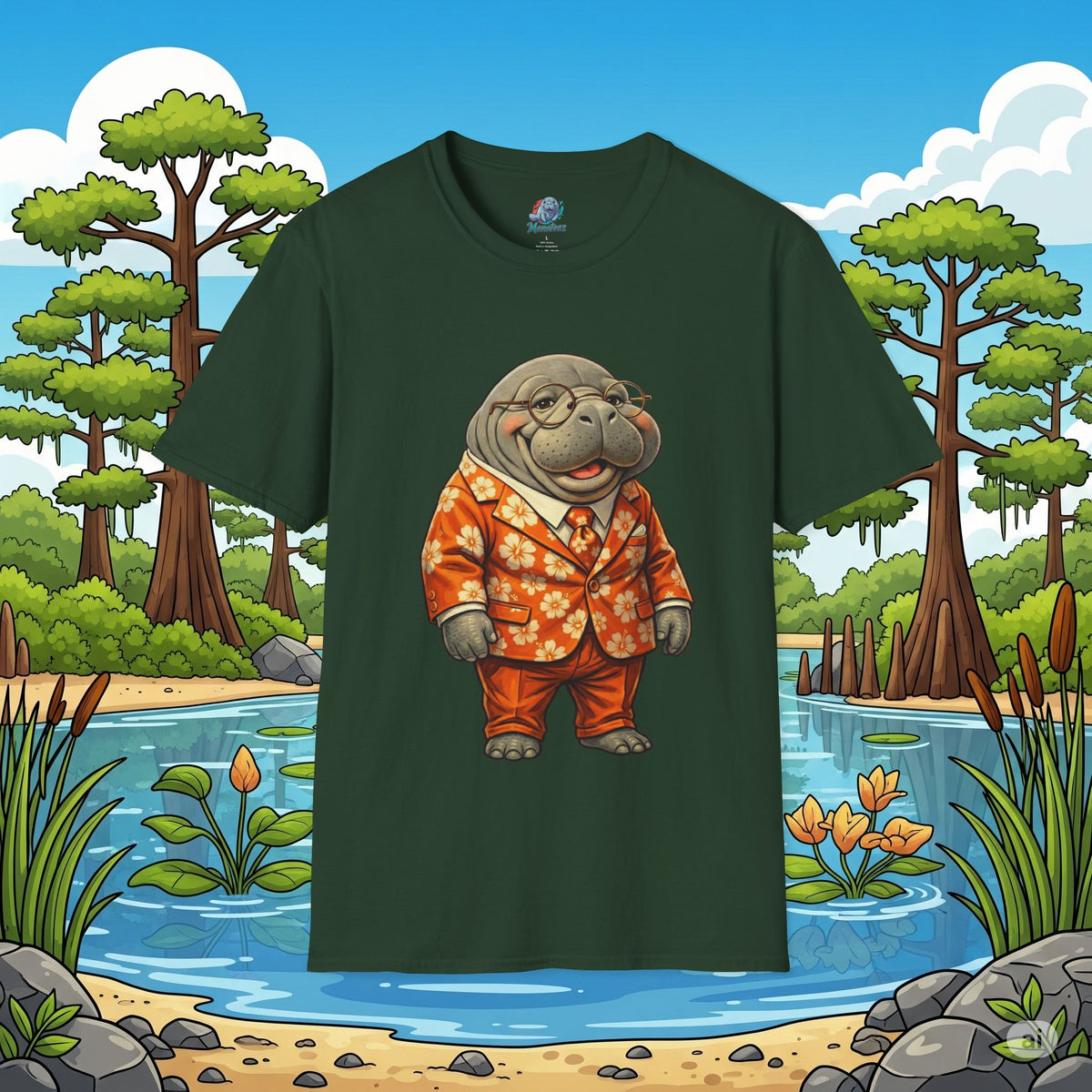 Stylin’ & Profilin’ Manatee T-Shirt