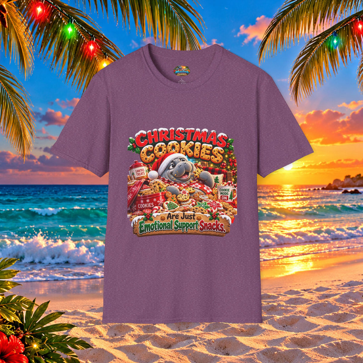 Christmas Cookies Emotional Support Snacks T-Shirt