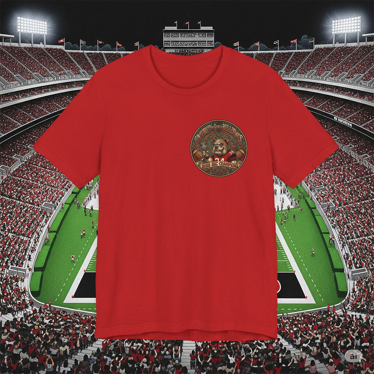 Georgia Bulldogs 2025 SEC Champions T-Shirt