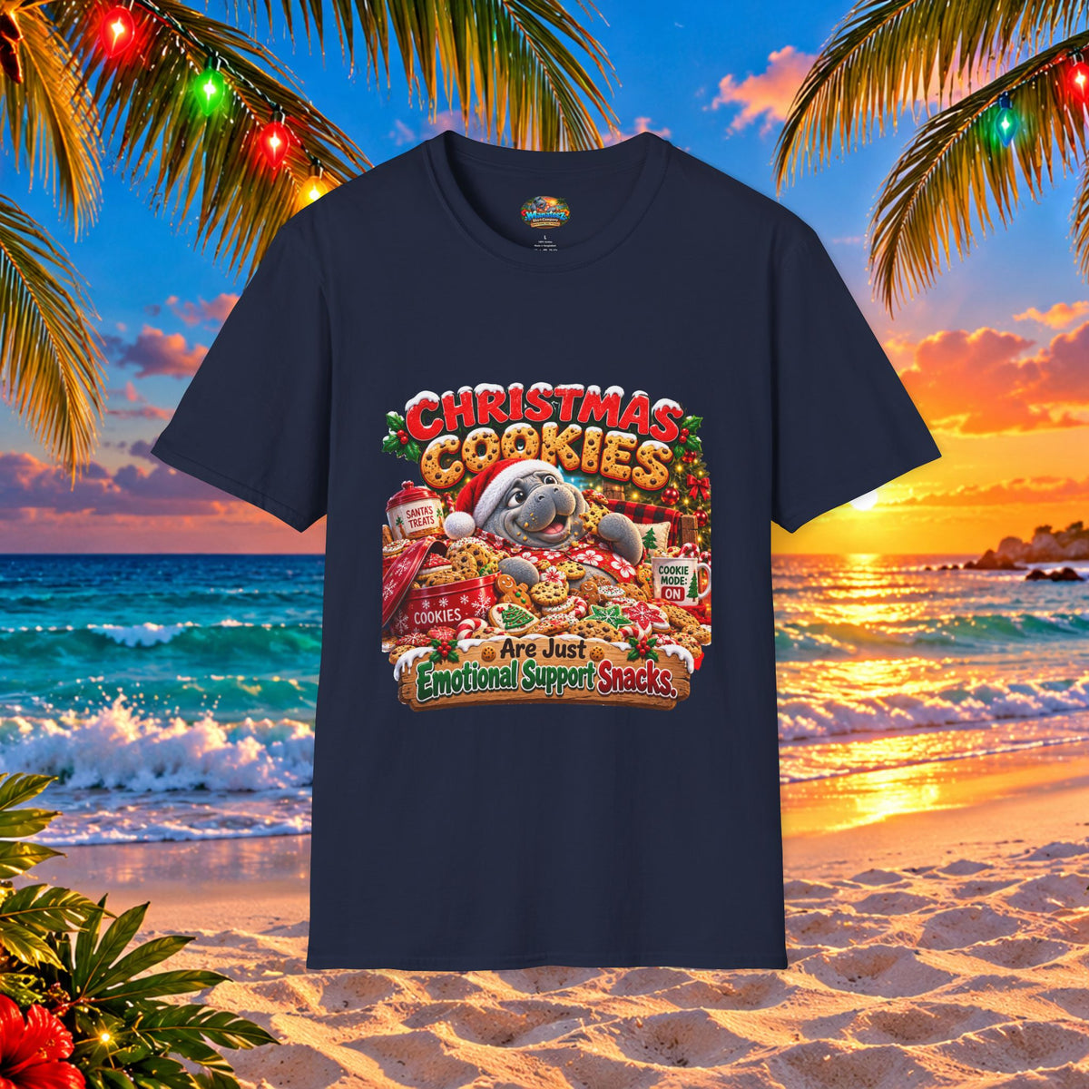 Christmas Cookies Emotional Support Snacks T-Shirt