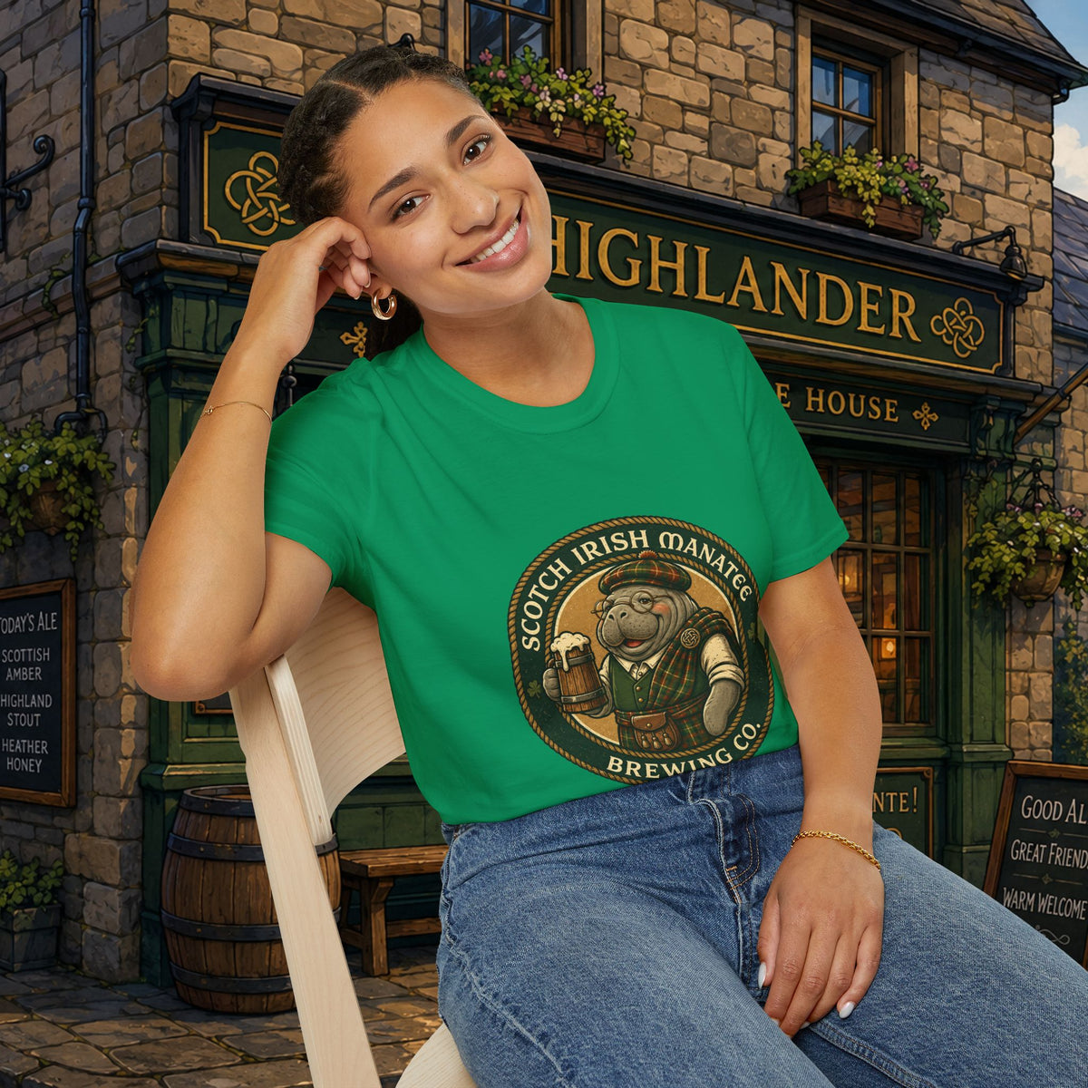 Scotch-Irish Manatee Brewing Company T-Shirt
