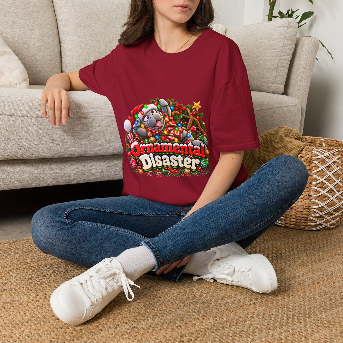 Ornamental Disaster Christmas T-Shirt