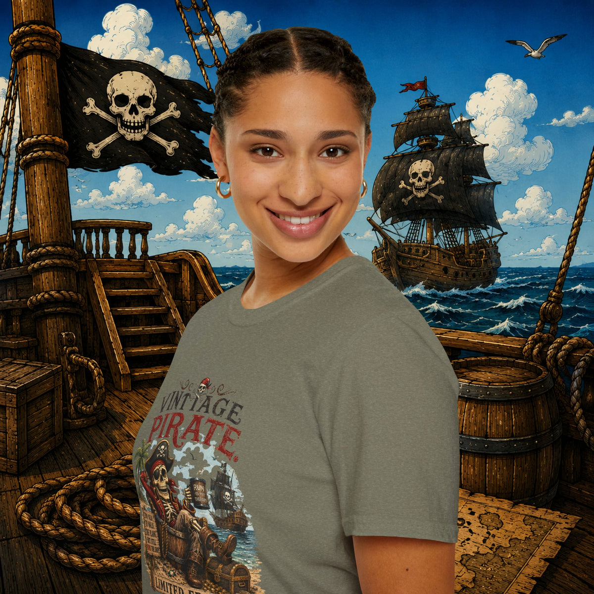 Vintage Pirate Limited Edition T-Shirt