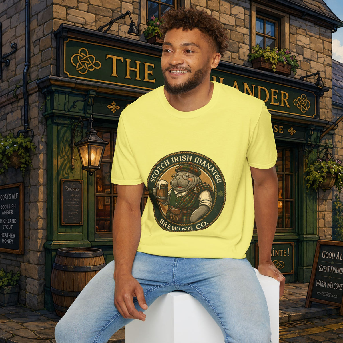 Scotch-Irish Manatee Brewing Company T-Shirt
