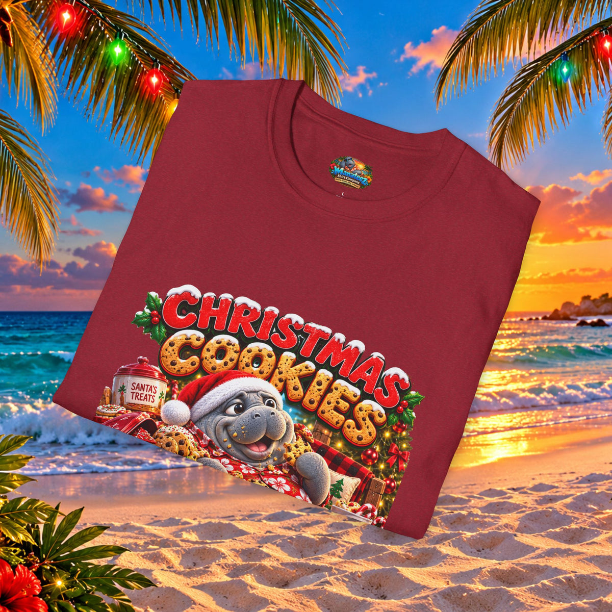 Christmas Cookies Emotional Support Snacks T-Shirt