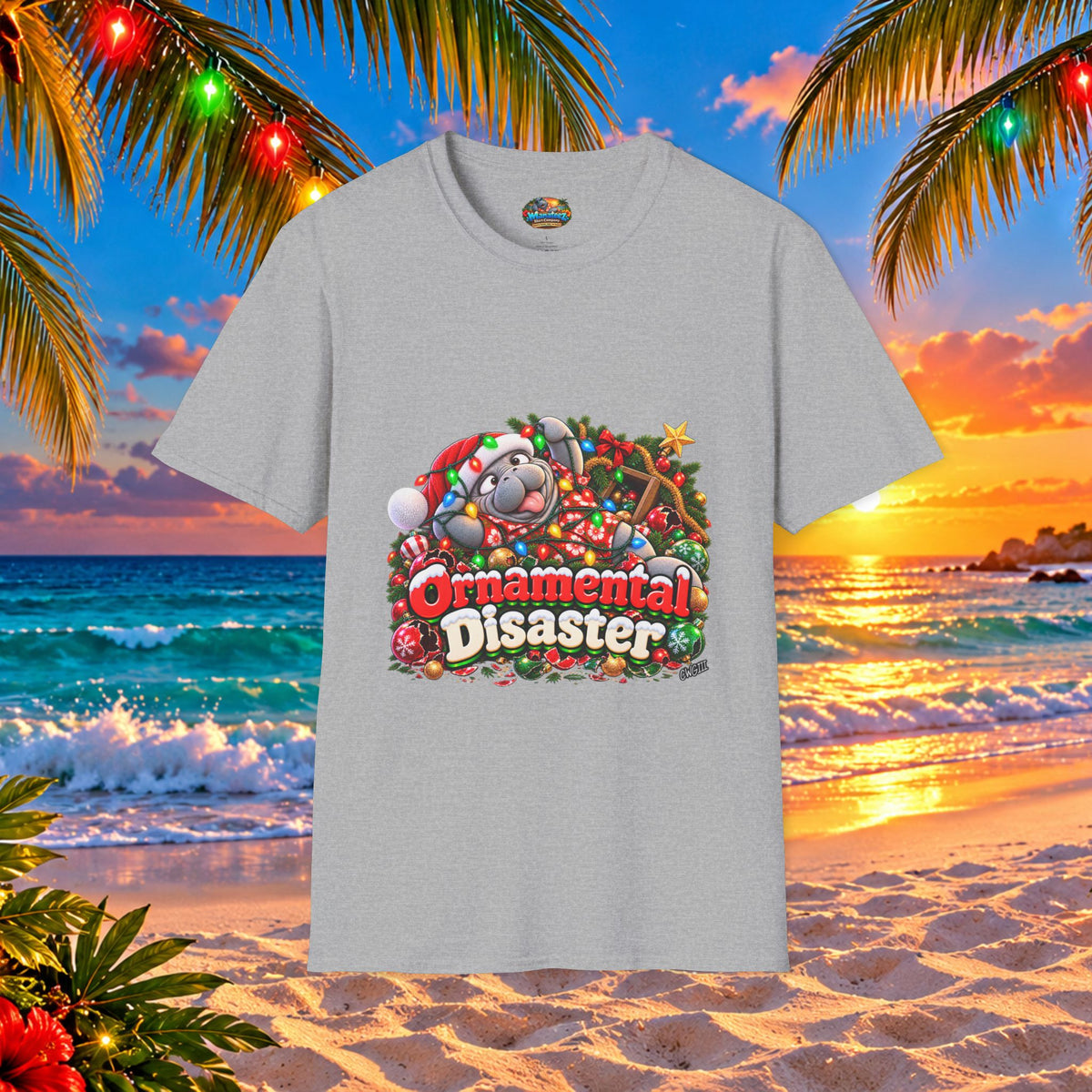 Ornamental Disaster Christmas T-Shirt