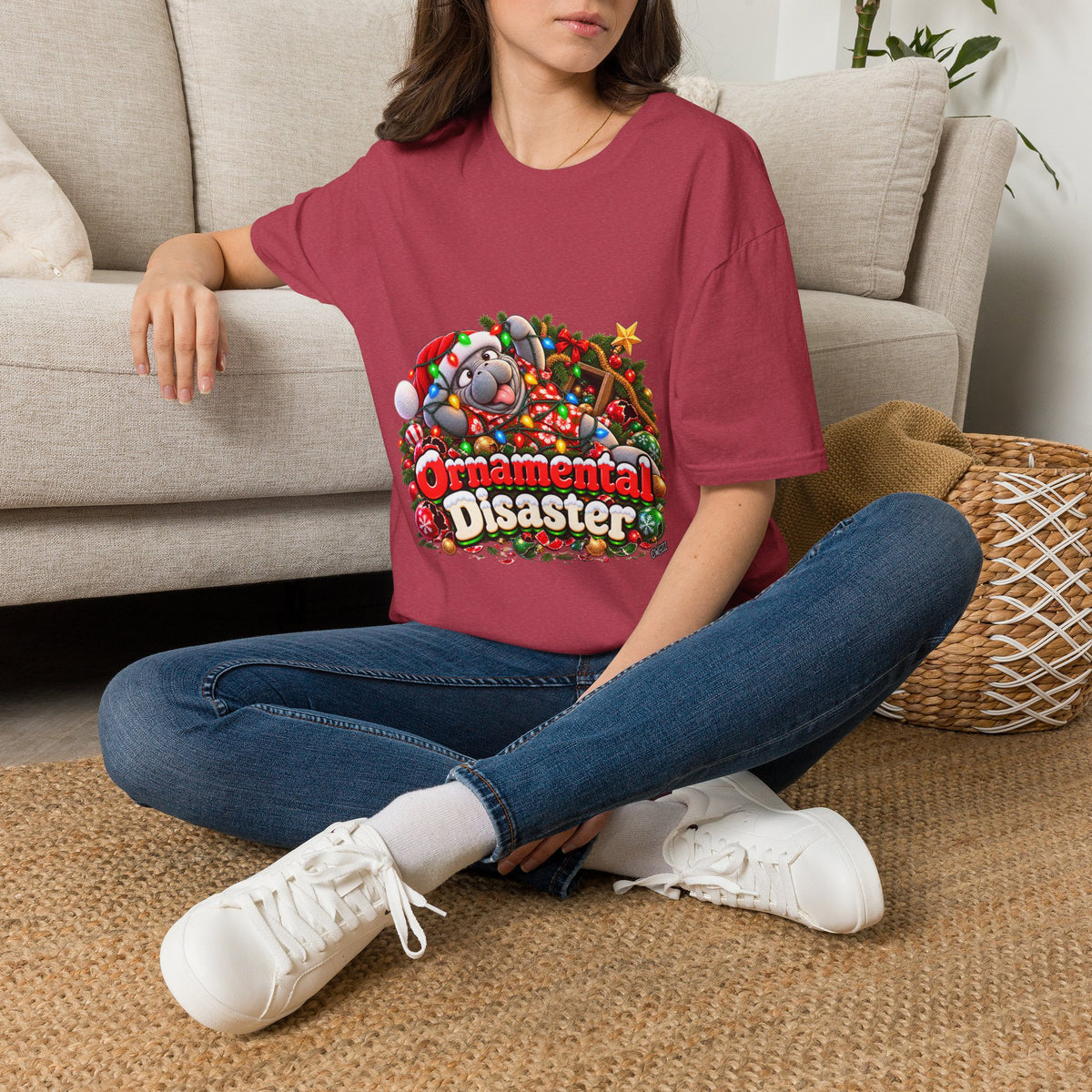 Ornamental Disaster Christmas T-Shirt