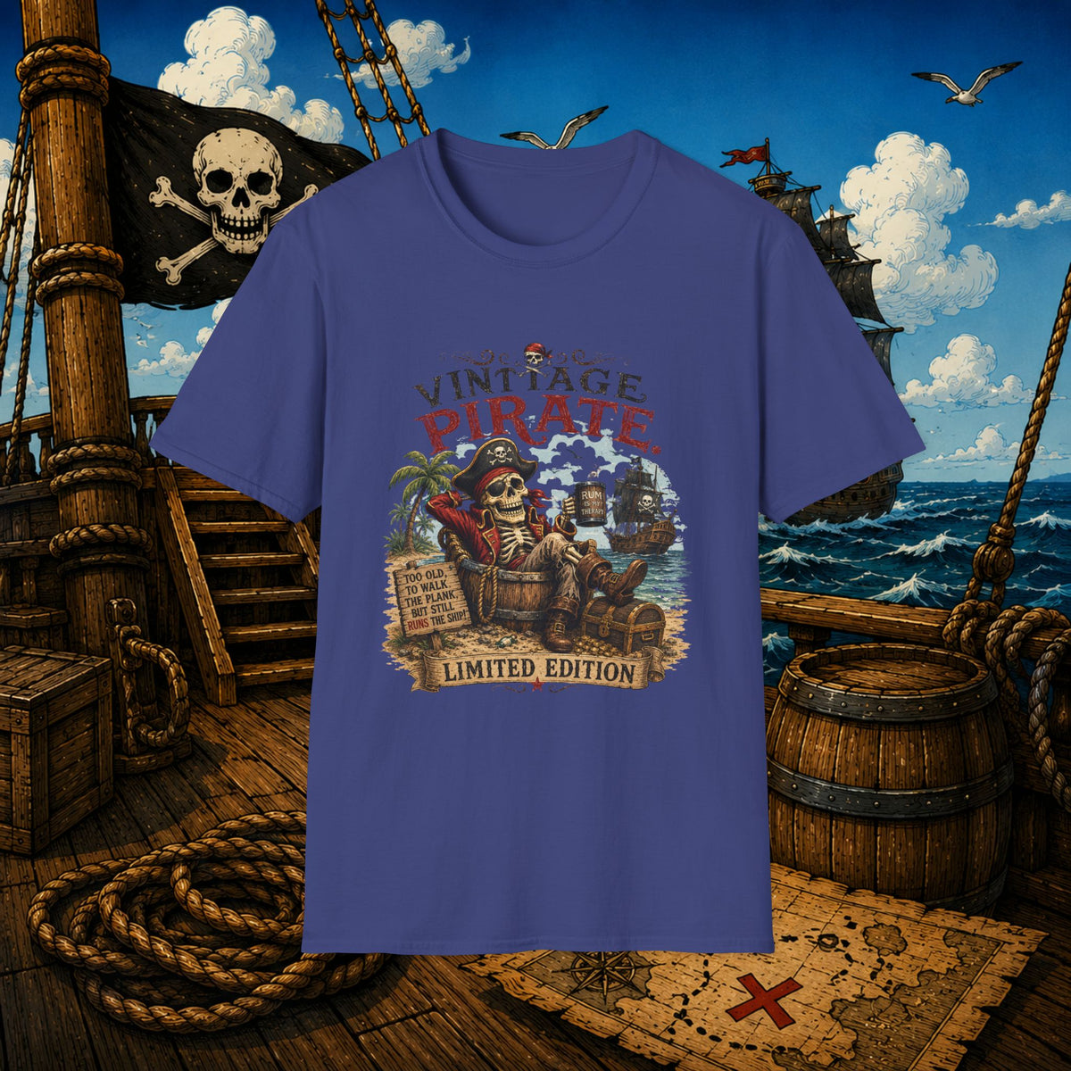 Vintage Pirate Limited Edition T-Shirt