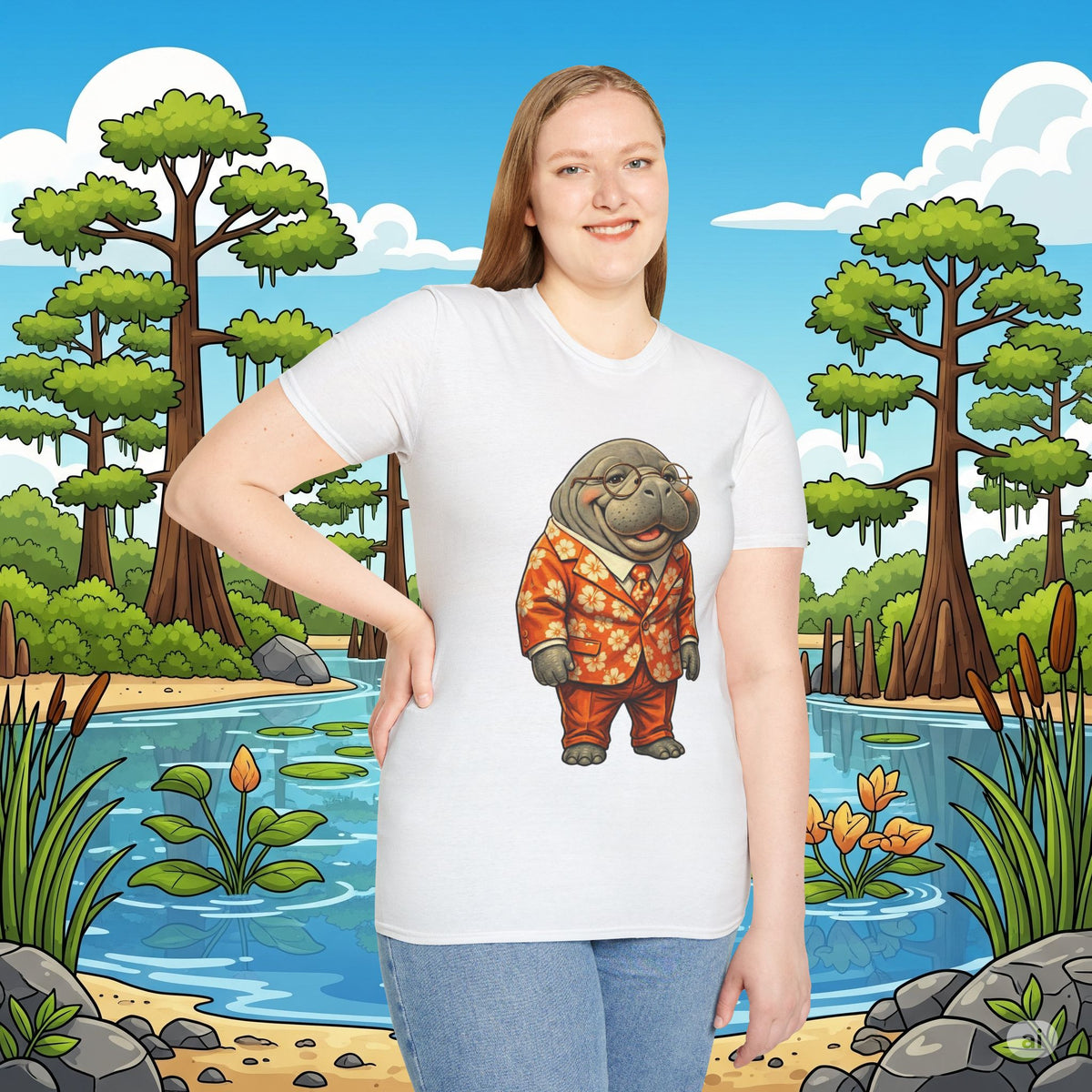 Stylin’ & Profilin’ Manatee T-Shirt