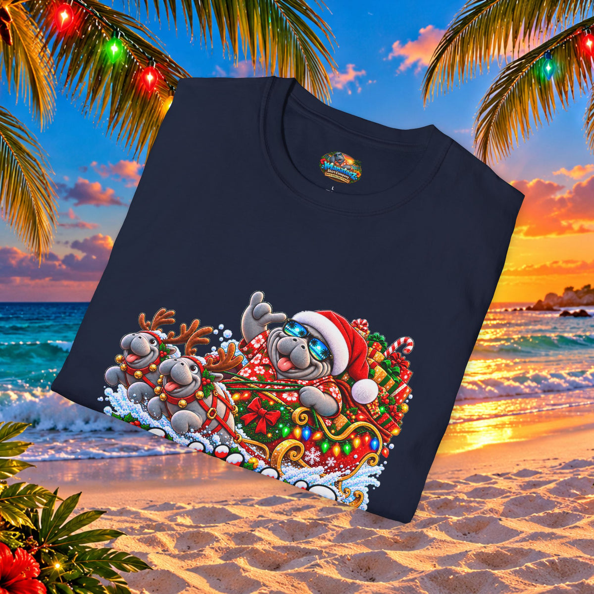 Sleighin’ It Christmas Holiday T-Shirt