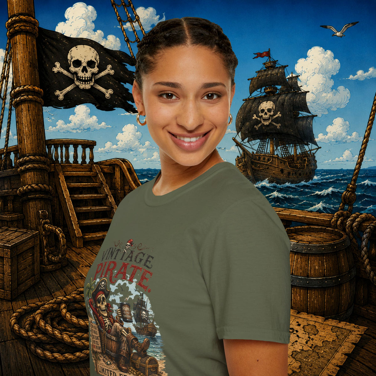 Vintage Pirate Limited Edition T-Shirt