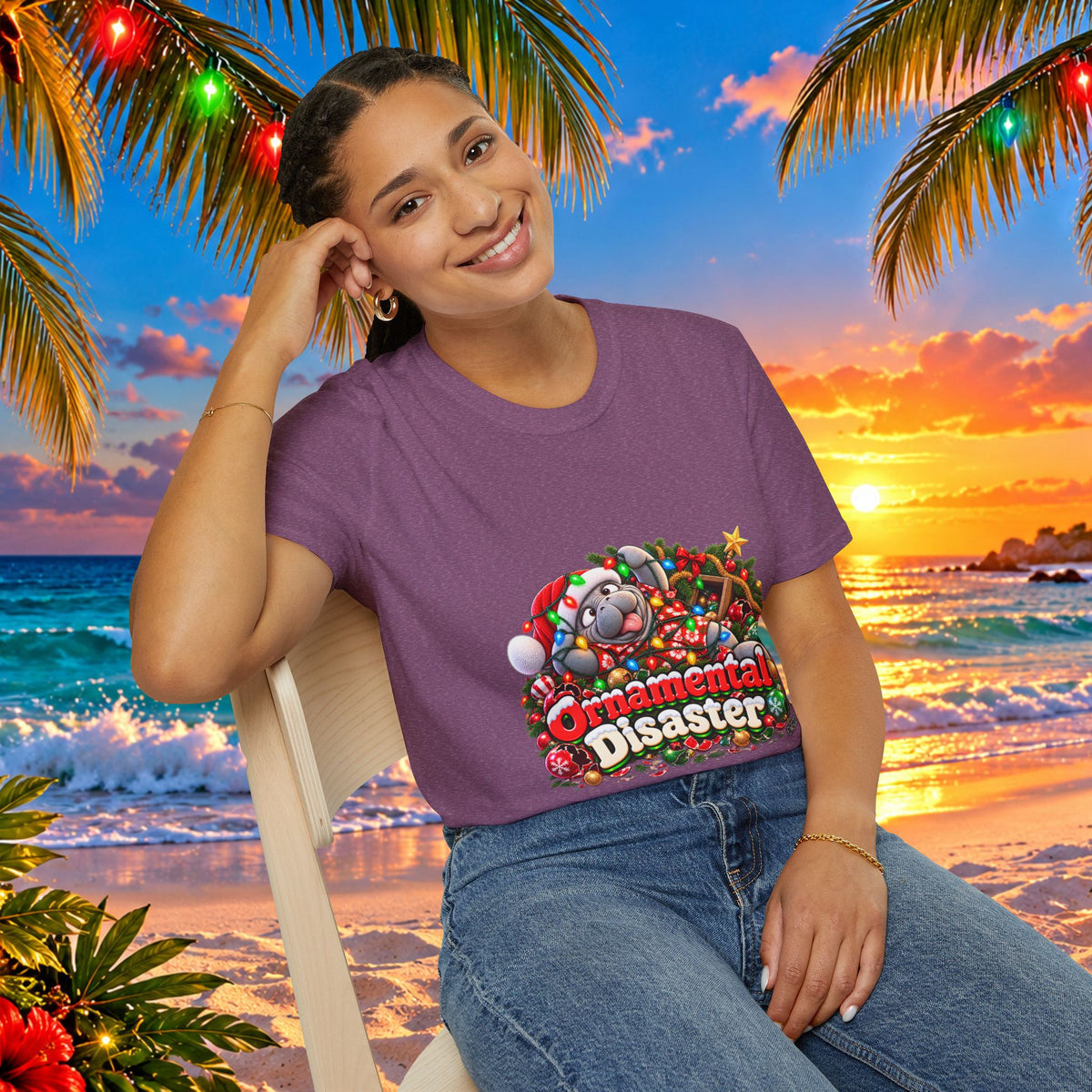 Ornamental Disaster Christmas T-Shirt