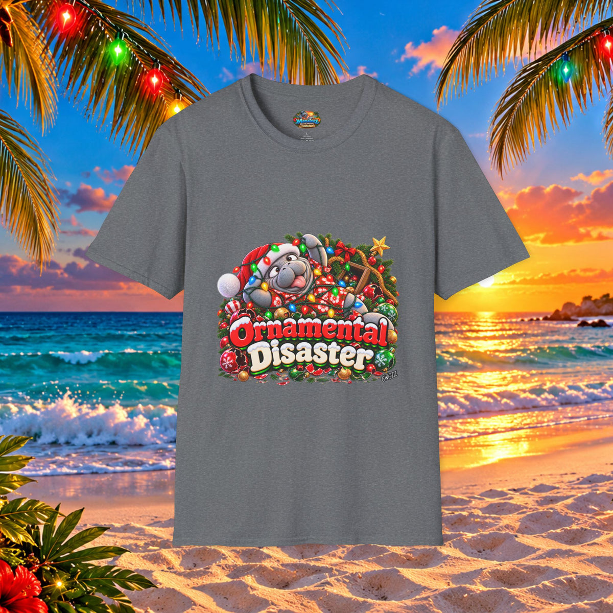 Ornamental Disaster Christmas T-Shirt