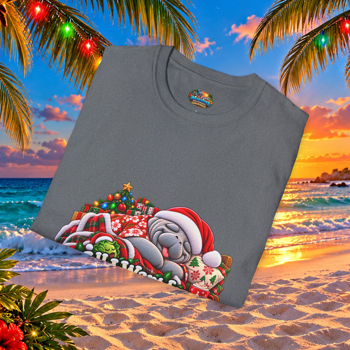 All I Want for Christmas Is a Nap Christmas T-Shirt
