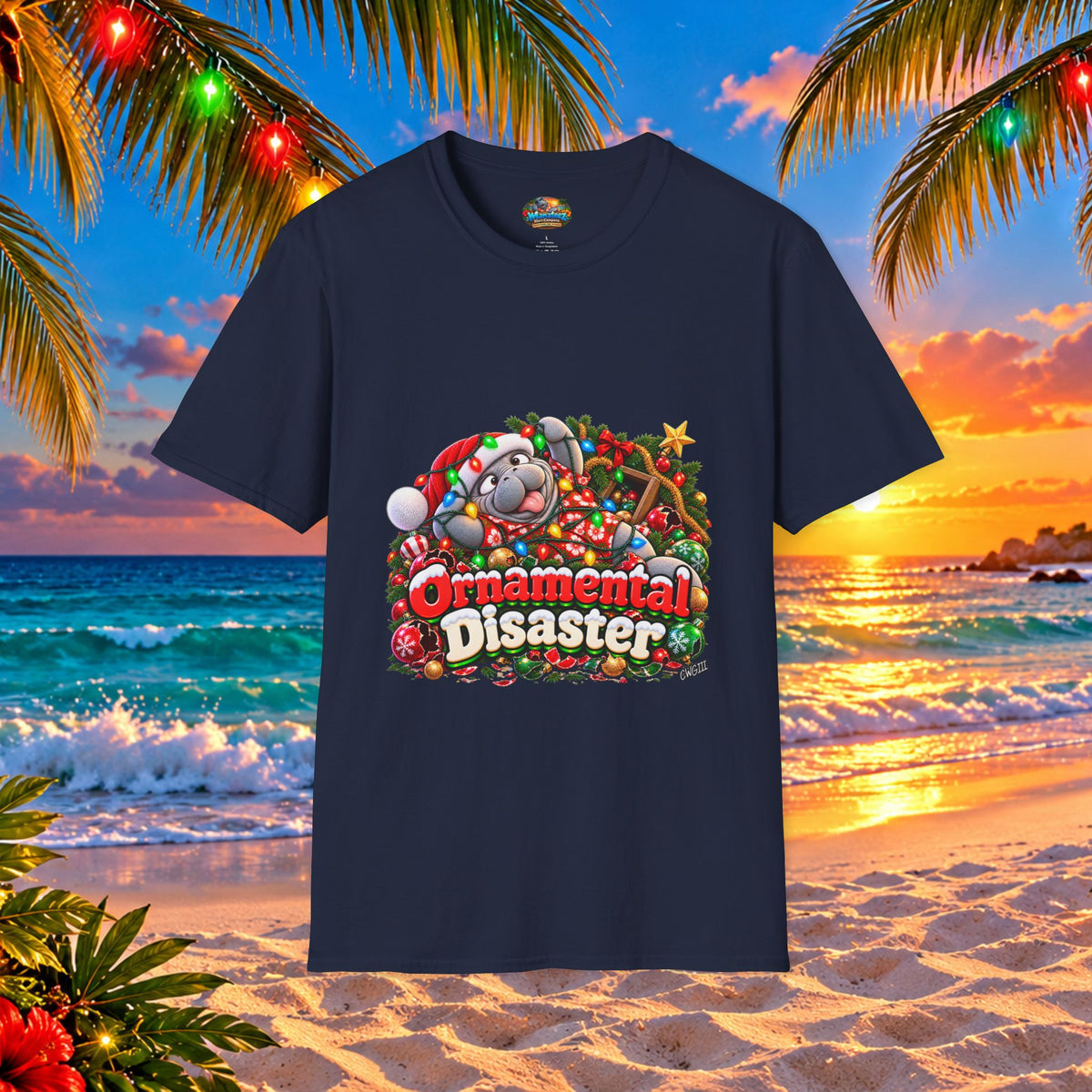 Ornamental Disaster Christmas T-Shirt