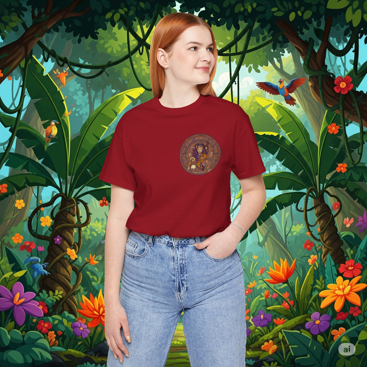 Vintage Style Fat Tony and the Chunky Monkey Trio Shirt - Retro Band Tee