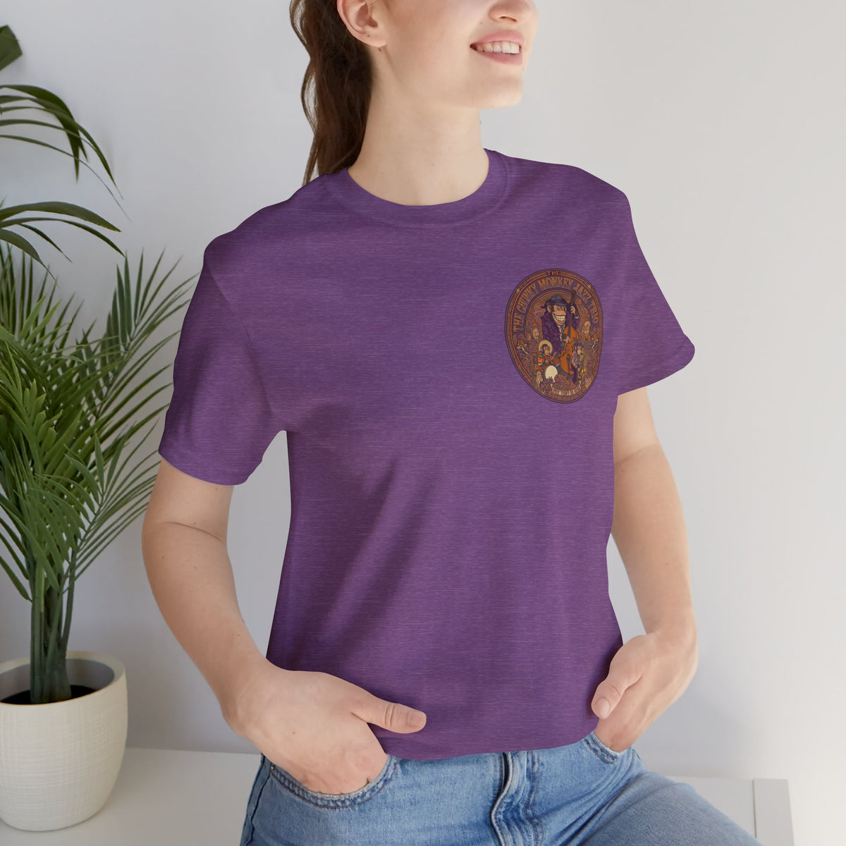 Vintage Style Fat Tony and the Chunky Monkey Trio Shirt - Retro Band Tee