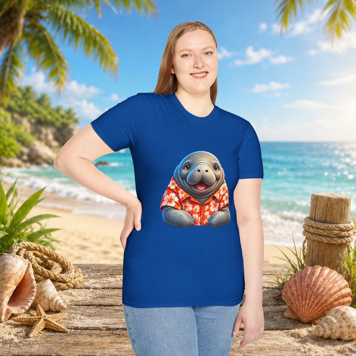 Bagel the Tropical Manatee T-Shirt