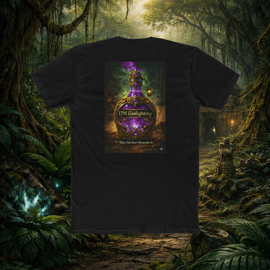 Unleash your inner trickster with this hilarious Dungeon Master Gaslighting Potion t-shirt!