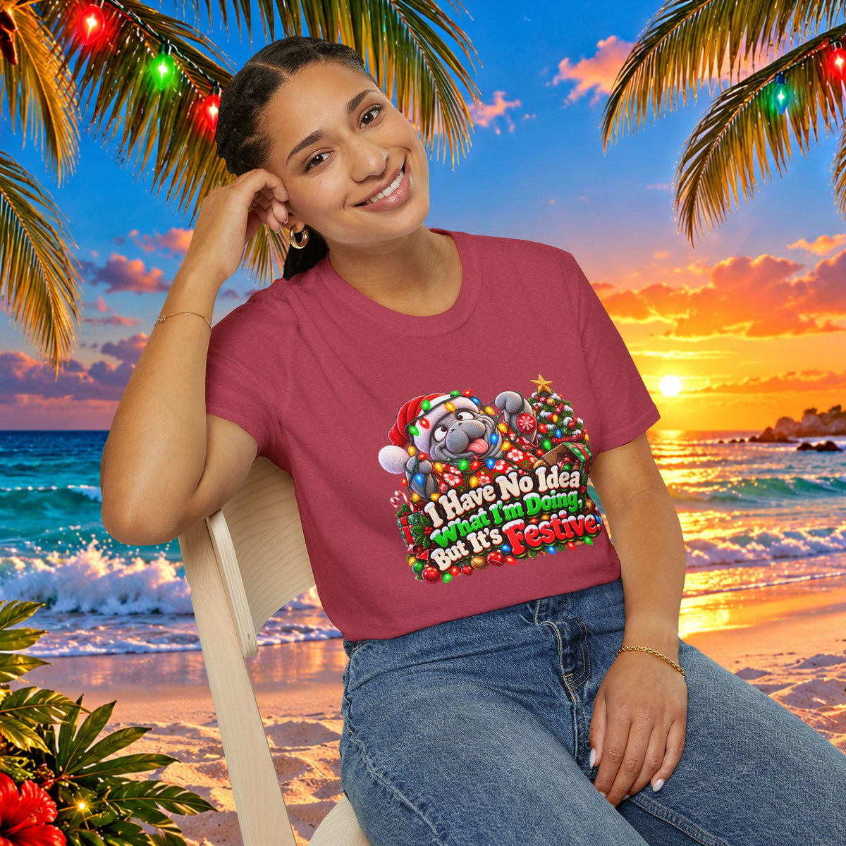 Have No Idea What I’m Doing But It’s Festive Christmas T-Shirt