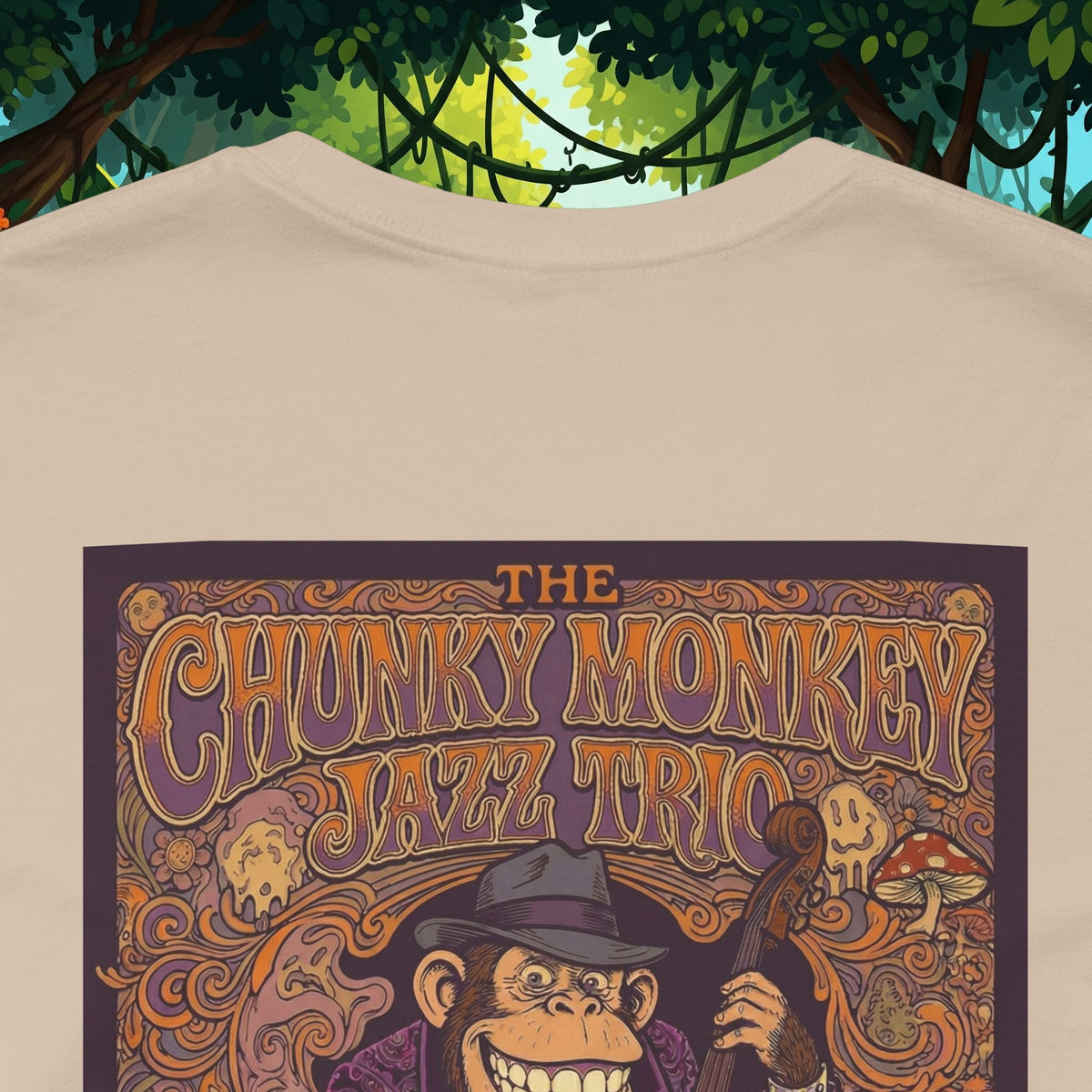 Vintage Style Fat Tony and the Chunky Monkey Trio Shirt - Retro Band Tee