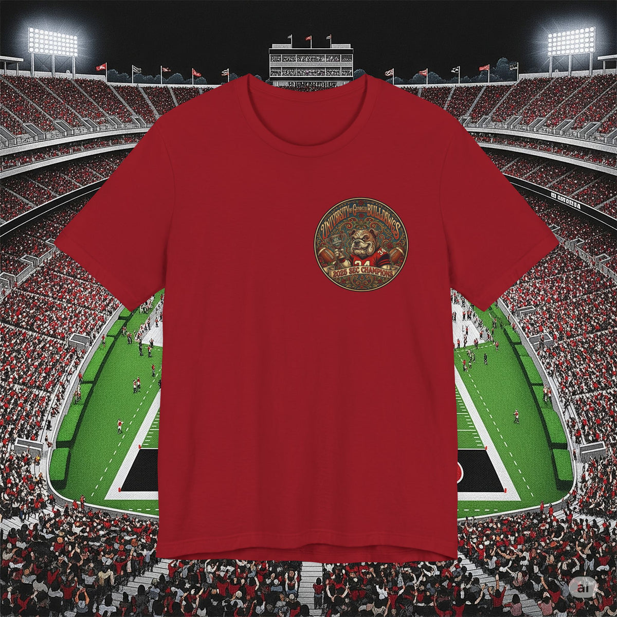 Georgia Bulldogs 2025 SEC Champions T-Shirt