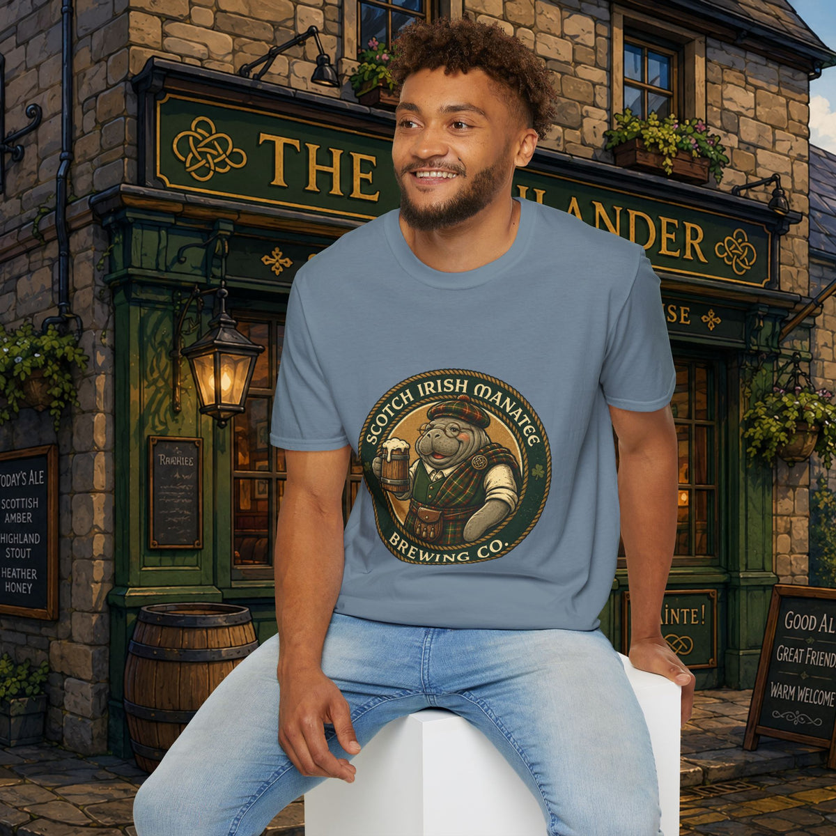 Scotch-Irish Manatee Brewing Company T-Shirt