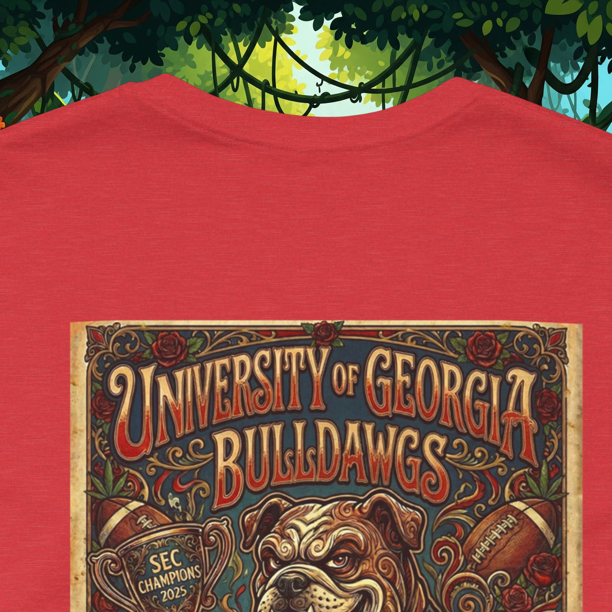 Georgia Bulldogs 2025 SEC Champions T-Shirt