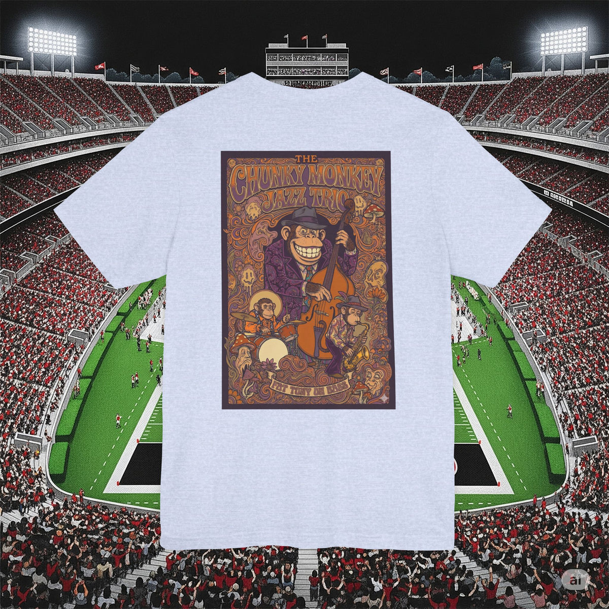 Vintage Style Fat Tony and the Chunky Monkey Trio Shirt - Retro Band Tee
